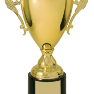13" Gold Completed Metal Cup Trophy