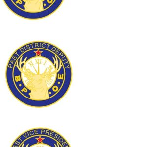 BPOE Car Medallion  2 1/2 inch Medal PER, PVP, PDD, AND ELK GENERIC