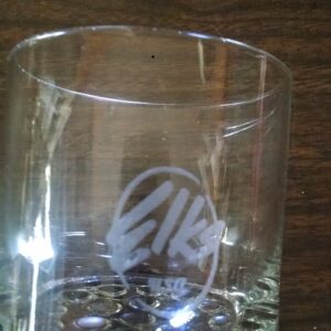 BPOE Rocks Glass