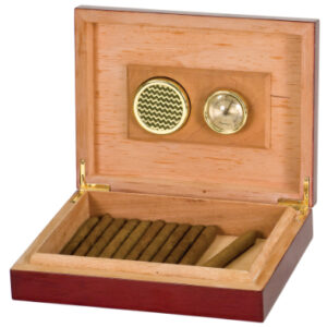 Humidor with Spanish Cedar Inside in Rosewood Piano Finish