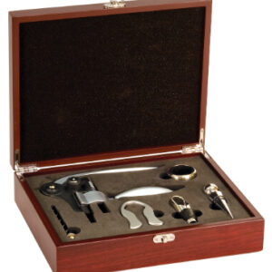 Wine Tool Set (5 pcs) with Rosewood